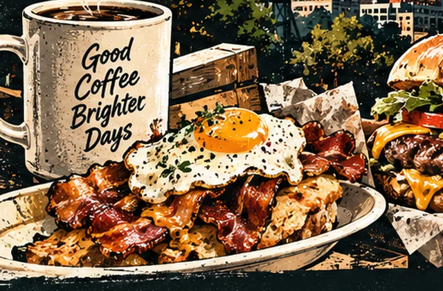 Original LocalKnox breakfast & brunch art