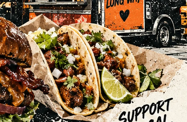Original LocalKnox tacos & global flavors art