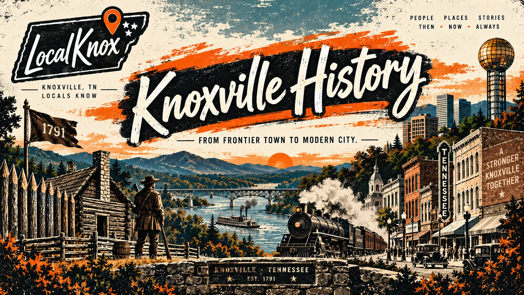 Original LocalKnox Knoxville history art